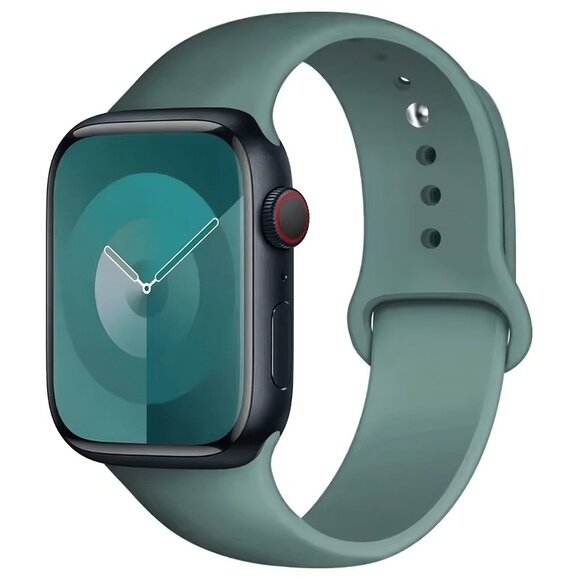 NEW[BAND] P-Green Sport Silicone For Apple Watch - Picture 1 of 3